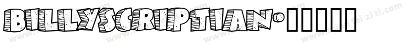BillyScriptian字体转换