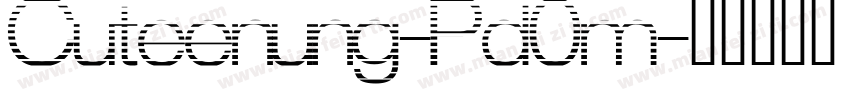 Cuteenung-Pd0m字体转换