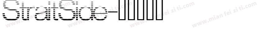 StraitSide字体转换