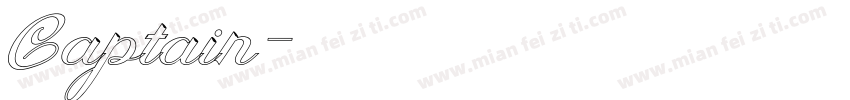 Captain字体转换
