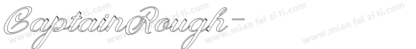 CaptainRough字体转换