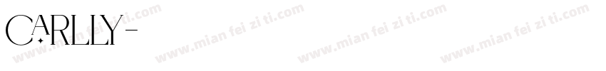 carlly字体转换