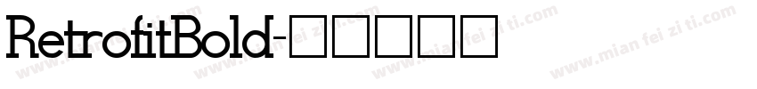 RetrofitBold字体转换