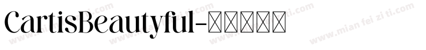 CartisBeautyful字体转换