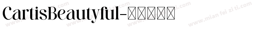 CartisBeautyful字体转换
