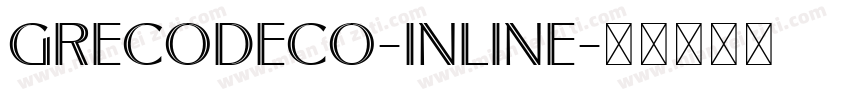 GrecoDeco-Inline字体转换