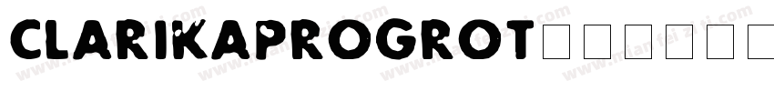 clarikaprogrot字体转换