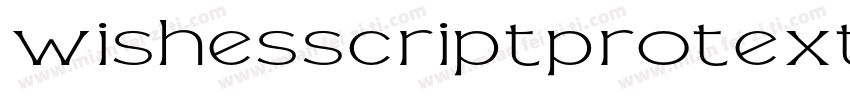 wishesscriptprotext字体转换