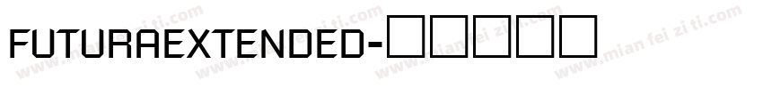 futuraextended字体转换