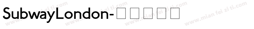SubwayLondon字体转换