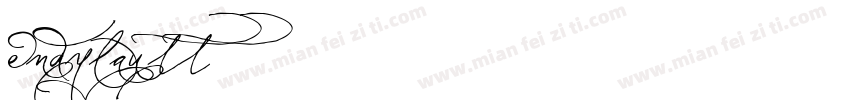 endylautt字体转换