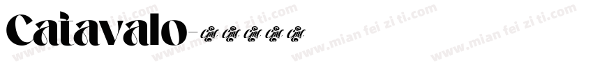 Catavalo字体转换