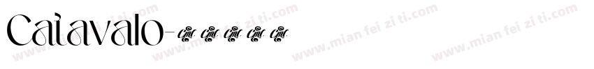 Catavalo字体转换