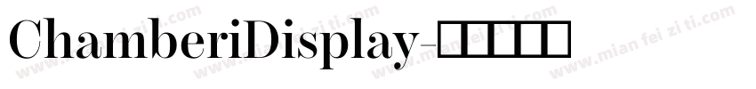 ChamberiDisplay字体转换
