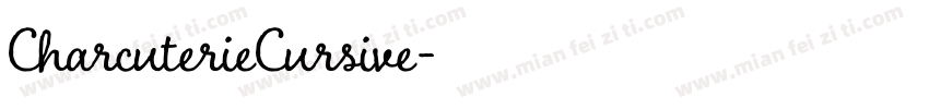 CharcuterieCursive字体转换