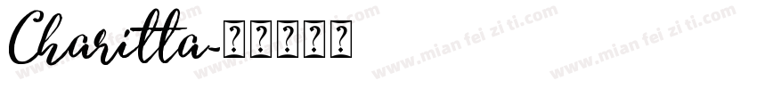 Charitta字体转换