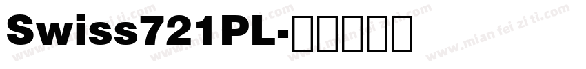 Swiss721PL字体转换