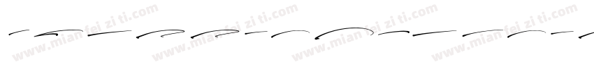 BrittanySignatureReg字体转换