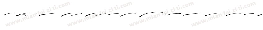 BrittanySignatureReg字体转换