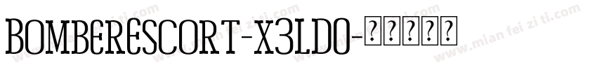 BomberEscort-x3LD0字体转换