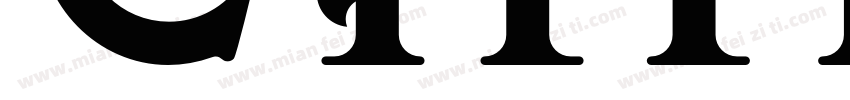 chillyunmogothicwide字体转换
