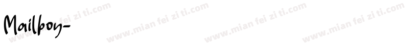 Mailboy字体转换