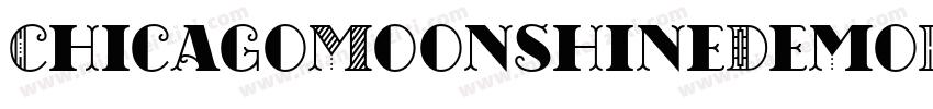 ChicagoMoonshineDemoRegular-7GZB字体转换