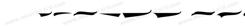 LHFChicagoScript字体转换
