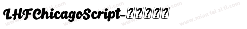 LHFChicagoScript字体转换