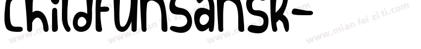 ChildFunSansK字体转换