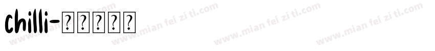 chilli字体转换