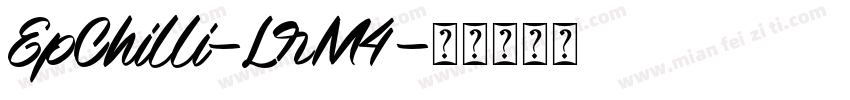EpChilli-LrM4字体转换