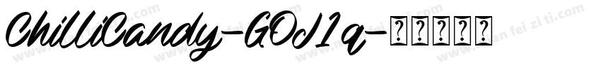 ChilliCandy-GOJ1q字体转换