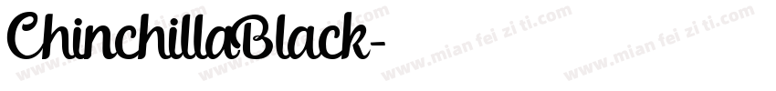 ChinchillaBlack字体转换