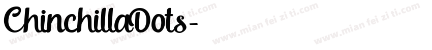 ChinchillaDots字体转换