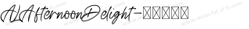 ALAfternoonDelight字体转换