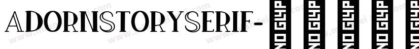 AdornStorySerif字体转换