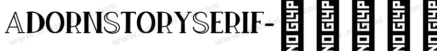 AdornStorySerif字体转换