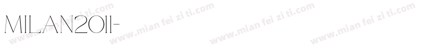 Milan2011字体转换