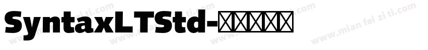 SyntaxLTStd字体转换