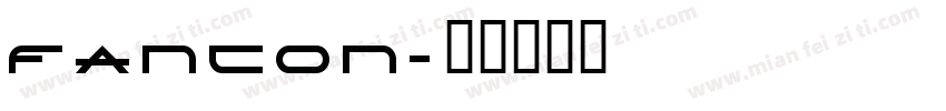 Fancon字体转换