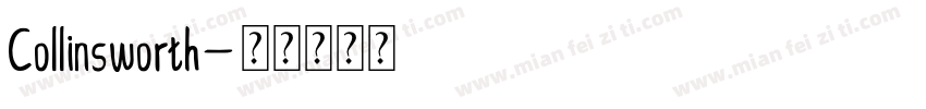 Collinsworth字体转换