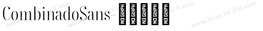 CombinadoSans字体转换