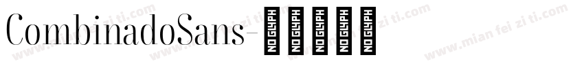 CombinadoSans字体转换