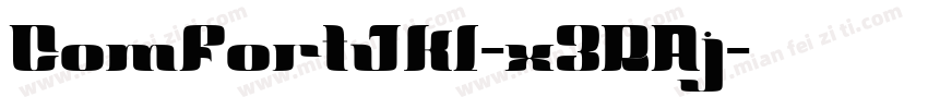 ComfortJkl-x3RAj字体转换