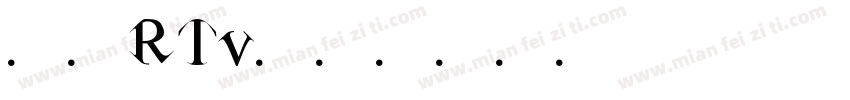 自助RTv字体转换