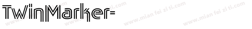 TwinMarker字体转换