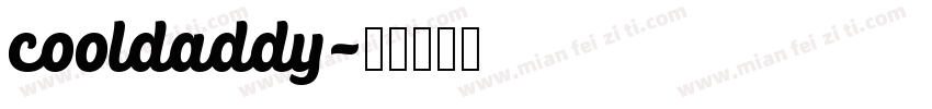 cooldaddy字体转换