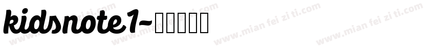 kidsnote1字体转换