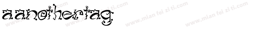 aanothertag字体转换